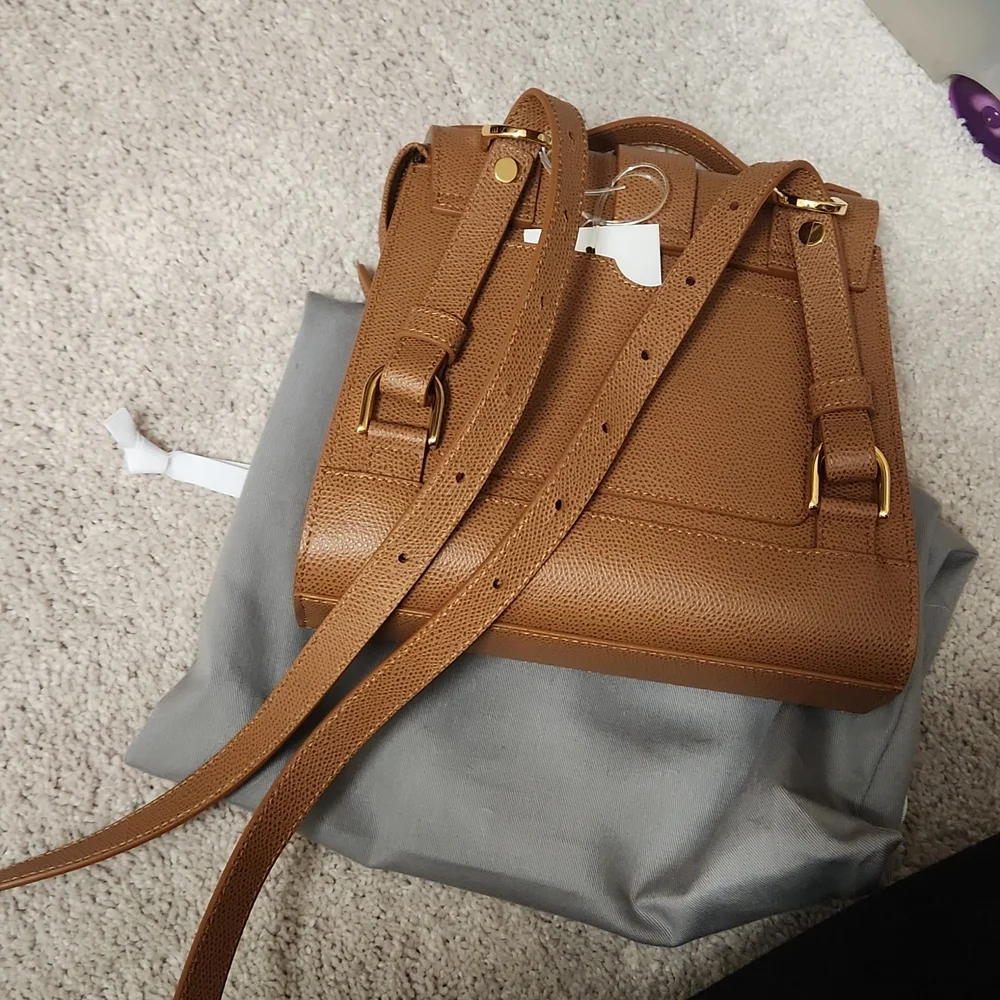 Senreve Alunna bag - chestnut, pebbled leather - Picture 2 of 5